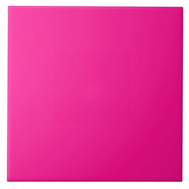 Neon Fluorescente Moderno Simples, Rosa (Frente)