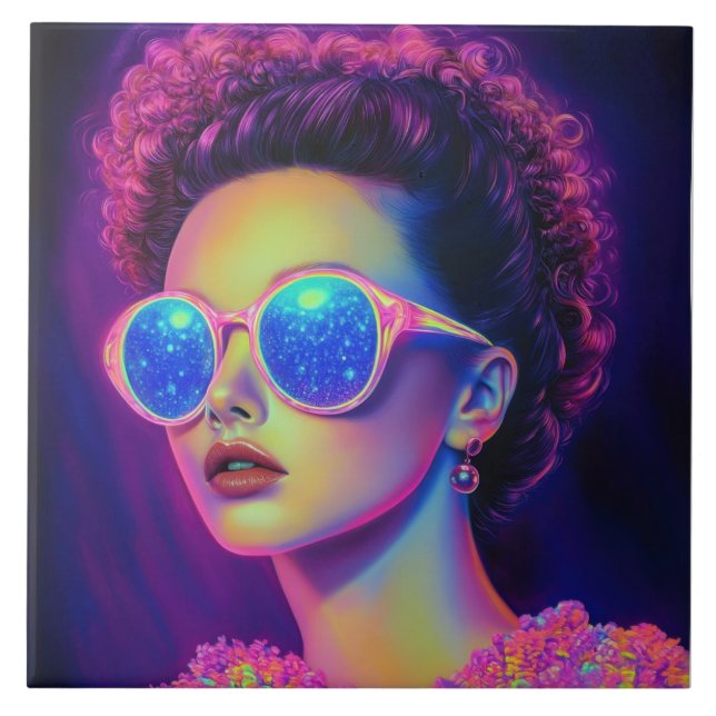 Neon Galaxy Glamor (Frente)