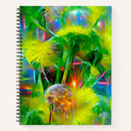 Neon Glow Dandelions no Dream Garden