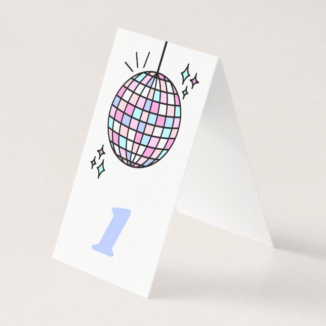 Neon Groovy Disco Ball (Verso)