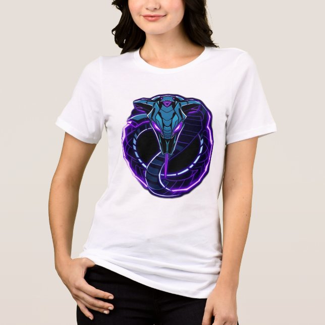 Neon-Kobra – Wächter des digitalen Dschungels (Frente)