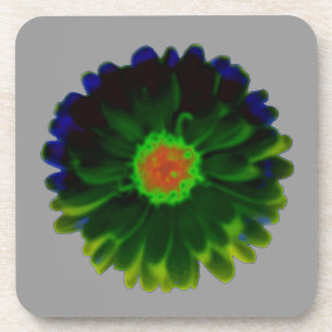 Neon Marigold Cork Porta copos