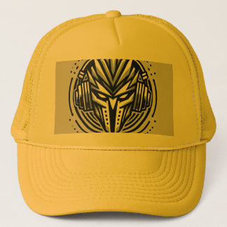 "Neon Mask Vibes: DJ Persona Logo". Boné Trucker