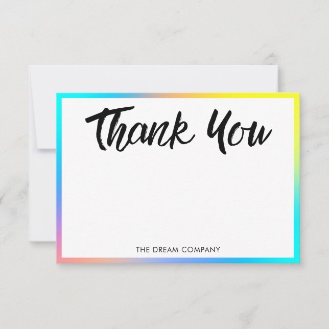 Neon Obrigado Inserção de Mídia (Frente)