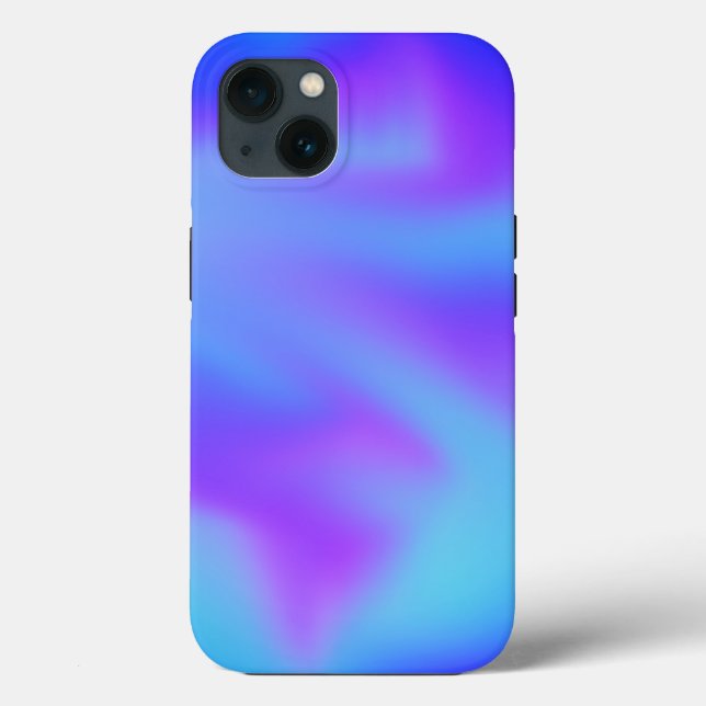 Neon Psicodélico Azul Roxo Redemoinho (Verso)