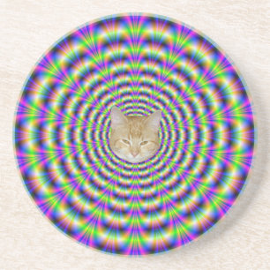 Neon Pulse Porta copos + gato