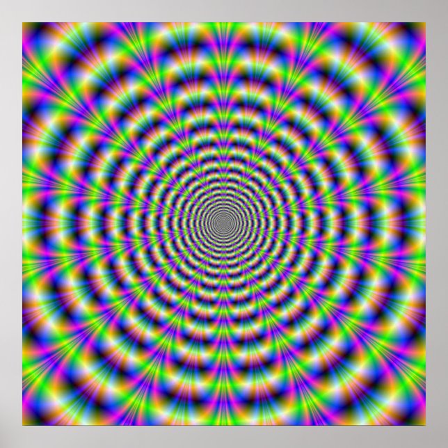 Neon Pulse Poster (Frente)