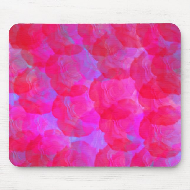 Neon Rosa Mousepad (Frente)