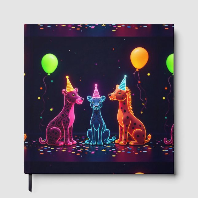 Neon Safari — Livro Convidado (Frente)