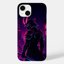 Neon Samurai Cyberpunk capas de iphone