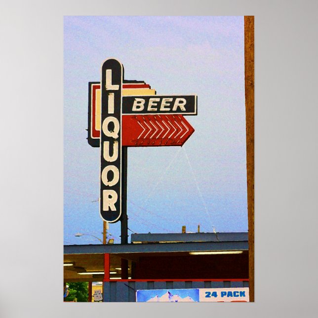 Neon Sinal Impressão (Frente)