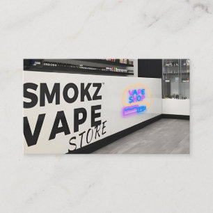 Neon Smoke Compra Cartão de visita