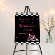 Neon Sneaker Birthday, Glitter