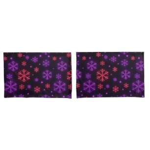 Neon Snowflakes