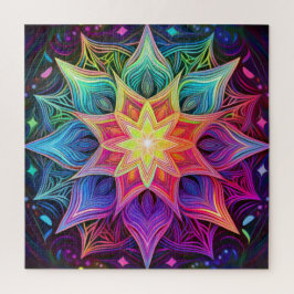 Neon Stars Quebra-cabeça