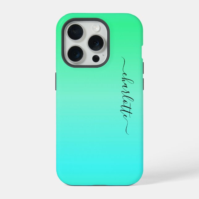 Neon Turquoise e Green (Verso)
