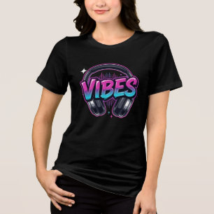 Neon Vibes Fones de Ouvido Cyberpunk