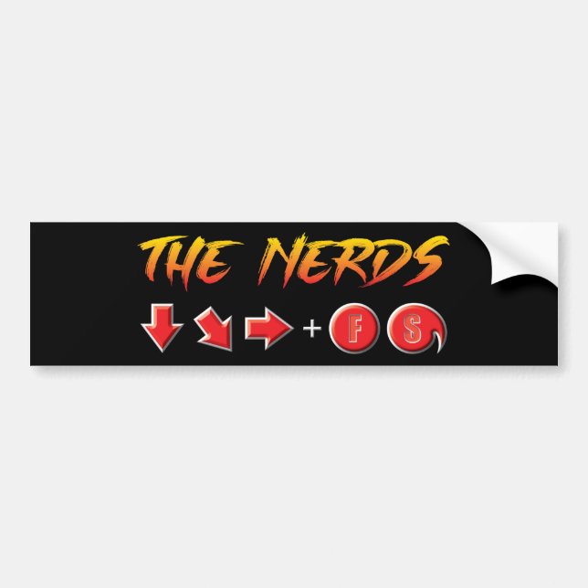 Nerd - Adesivo FS Bumper (Frente)
