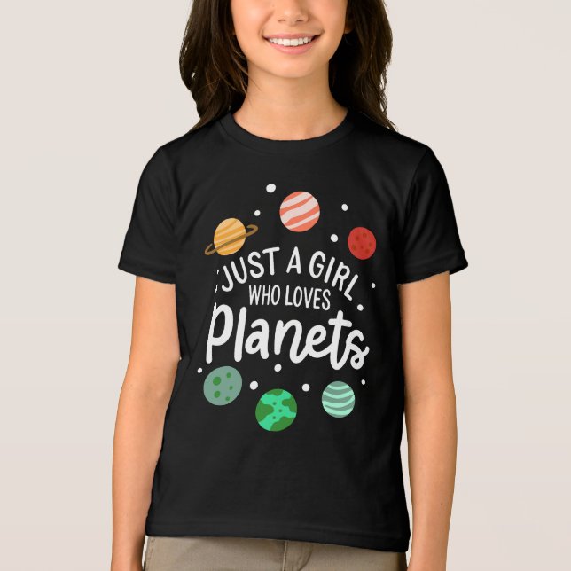 Nerd De Ciência Que Ama Planetas (Frente)