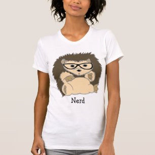 Nerd do ouriço, hipster, Geeky… Camisas