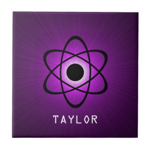 Nerdy Atomic Azulejo, Roxo