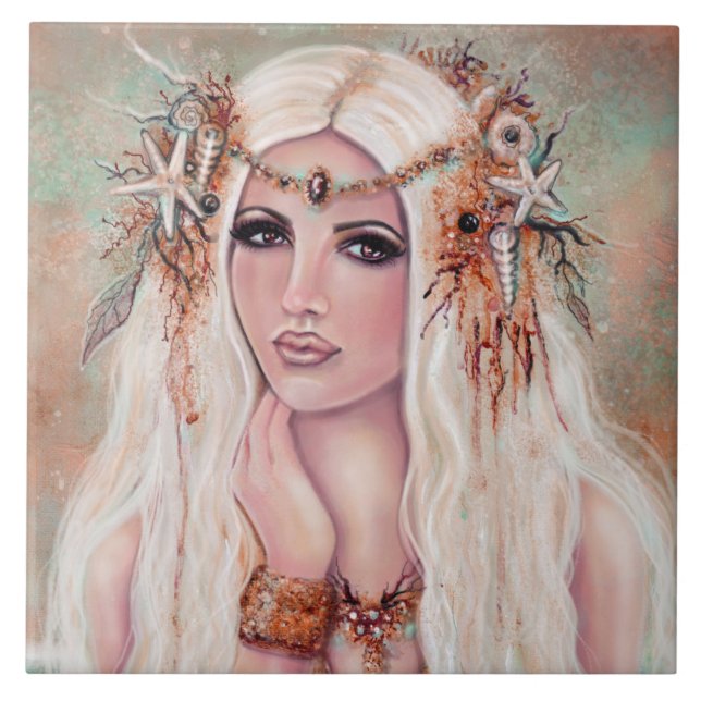 Nereides ninfh mermaid art por Renee Lavoie (Frente)