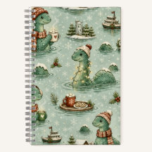 Nessie do Natal Monstro do Lago Ness Aconchegante