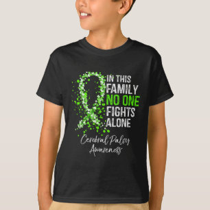 Nesta Família Luta Sozinha Camisa Cerebral Paralis