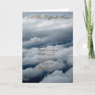 Neste cartão difícil do tempo