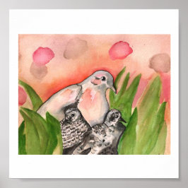 Nesting Doves Poster