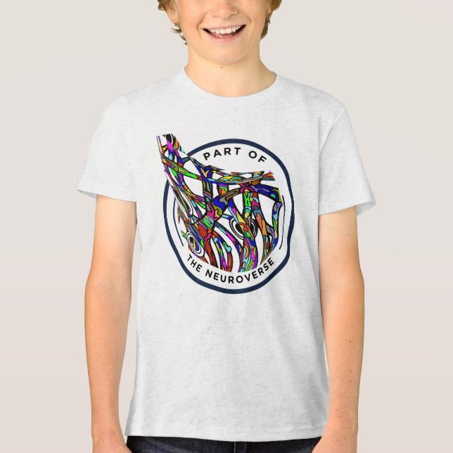 Neuro diversity autismo cérebro único (Frente)
