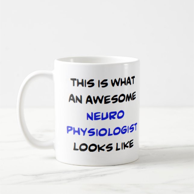 neurofisiologista, caneca de café incrível (Esquerda)