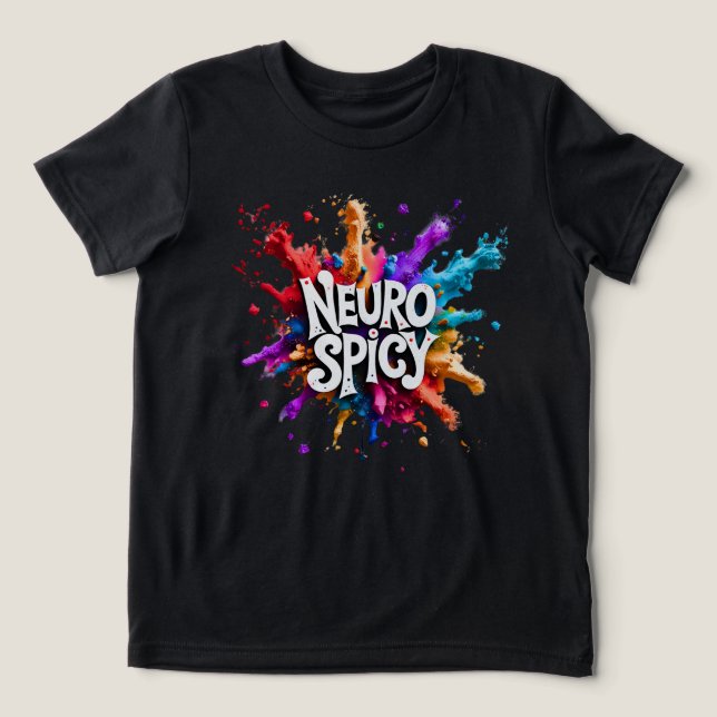 NEUROSPICY neurodiversity autism adhd dyslexia (Design frontal)