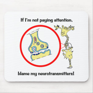 Neurotransmissores de culpa Mousepad