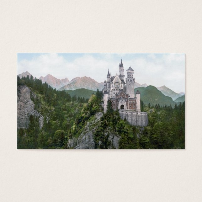 Neuschwanstein Castle Lithograph (Frente)