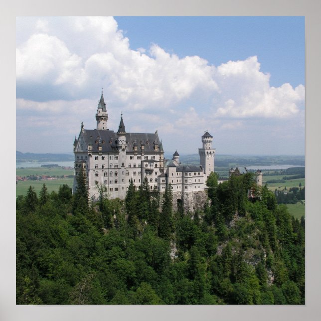 Neuschwanstein Castle Poster (Frente)