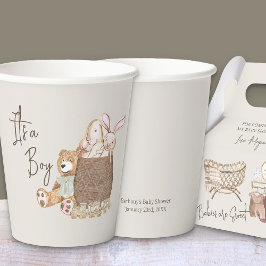 Neutro Personalizado do Urso de Esturvo de Boho