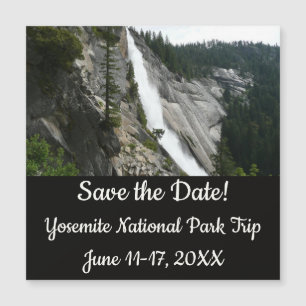 Nevada Falls no Parque Nacional de Yosemite