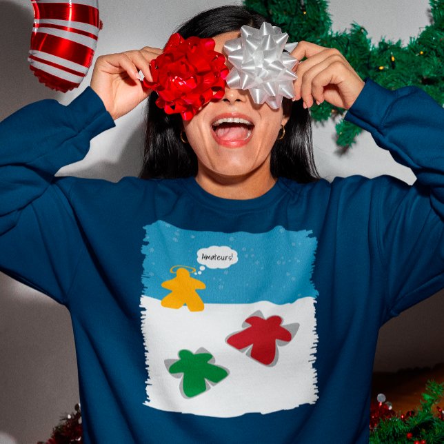 Neve Angel Meeples Mulher Camisa (Criador carregado)