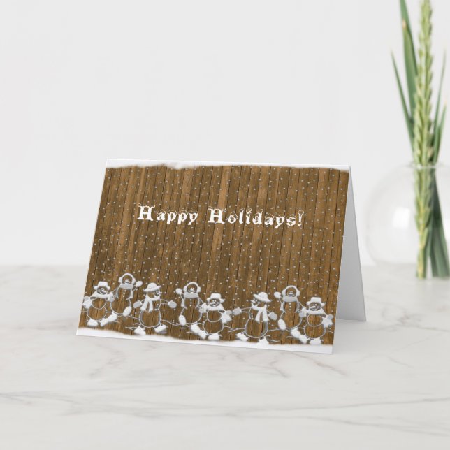 Neve Com Cartão De Vestígio (Frente)