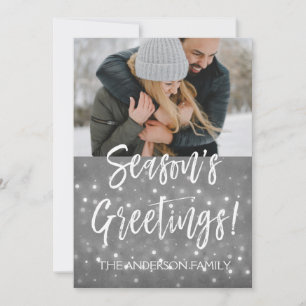 Neve dos cumprimentos da estação ou cartão com