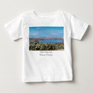 Neve Duplicando Na Camisa De Mesa Rock Lake Toddle