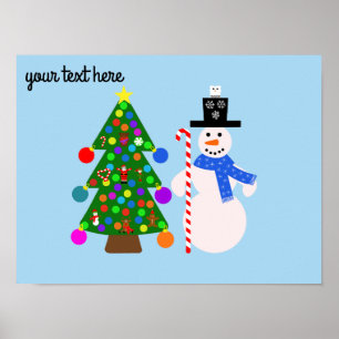 Neve e Árvore de Natal #3 Poster