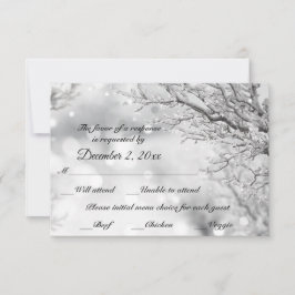 Neve e Gelo Reluzentes Inverno RSVP + Cardápio