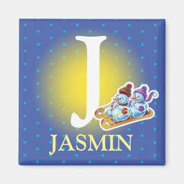 Neve inicial do menino engolindo imã de geladeira