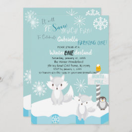 Neve Muito Divertido Transformando Um Convite De A