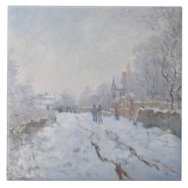 Neve na Argentina (por Claude Monet)