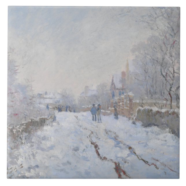 Neve na Argentina (por Claude Monet) (Frente)