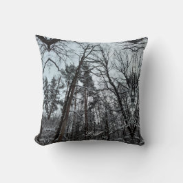 Neve nos bosques  LS Almofada de Arremesso