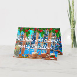 Neve para cartão de Natal